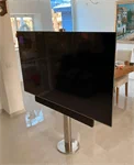עמוד נירוסטה למסכים עד 75 אינץ TV דגם ST-1000 4