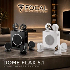 FOCAL DOME FLAX 5.1 PACK רמקולים לקולנוע ביתי